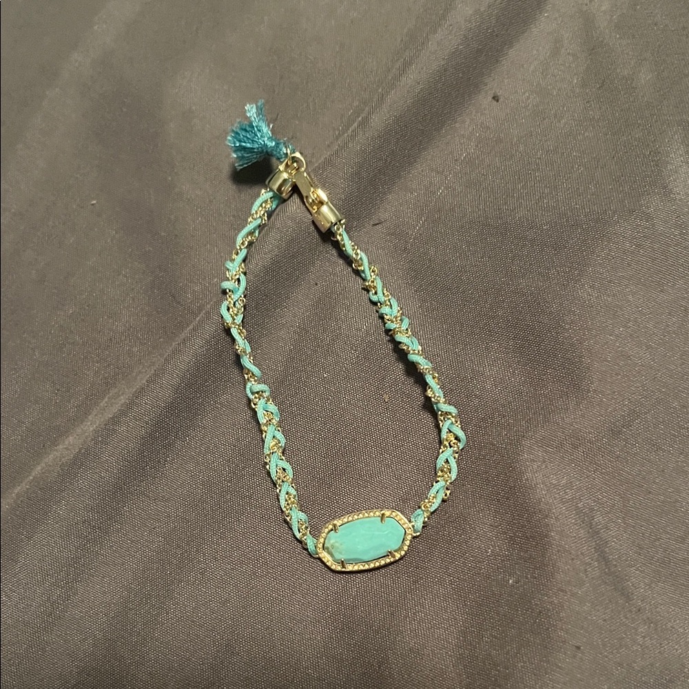Kendra Scott Turquoise and Gold Bracelet